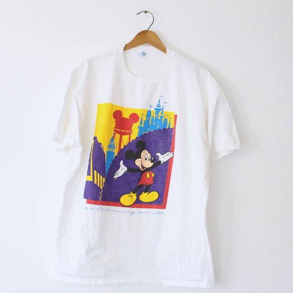 Vintage Other - Vintage Walt Disney World Mickey Mouse T Shirt XL
